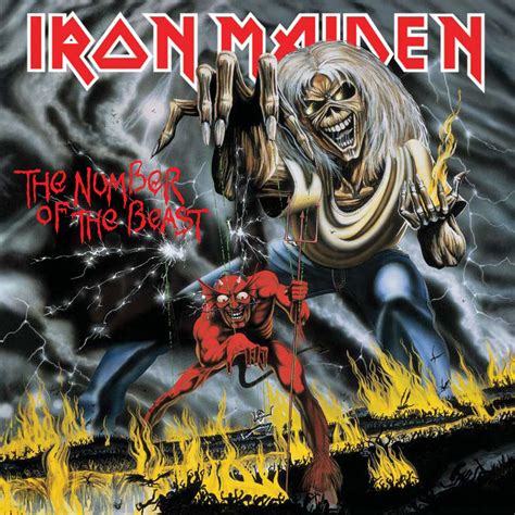 iron maiden the number of the beast cover